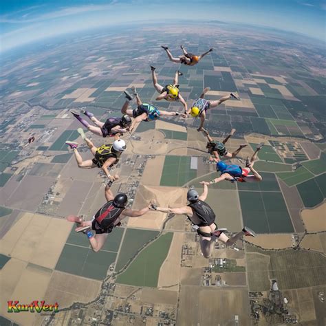 sans skydiving|SANSFormation Skydiving Records